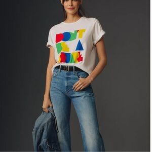 MOTHER The Rowdy Don't Be a Square Tee Size XS